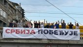 SVUDA PO BEOGRADU NATPISI: Srbija pobeđuje!