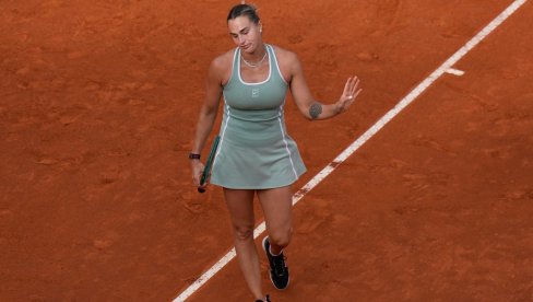 HAOS NA ROLAN GAROSU! Evo šta je Arina Sabalenka uradila pred početak turnira