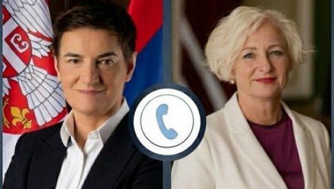 БРНАБИЋЕВА РАЗГОВАРАЛА СА ПРЕДСЕДНИЦОМ ПАРЛАМЕНТА ЛЕТОНИЈЕ: Настављамо да радимо на јачању парламентарне сарадње и унапређењу односа
