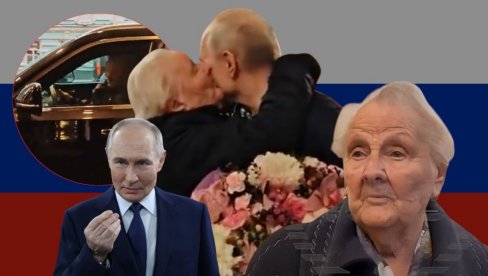 KAKAV GOSPODIN! Putin izveo učiteljicu na večeru - dovezao se po nju u tvrđavi na točkovima i poklonio joj buket cveća (Video)