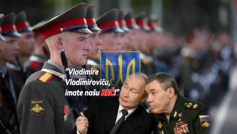 RUSKI GENERALI DALI REČ PUTINU: Vladimire Vladimiroviču, krećemo u ofanzivu u Ukrajini - Donbas će biti naš do jeseni
