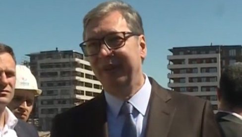 ВУЧИЋ НА ЕКСПО ГРАДИЛИШТУ: Председник обилази радове (ВИДЕО)