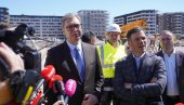 BILA JE LIVADA, A DANAS CEO JEDAN GRAD Vučić: Svaki dan je na gradilištu preko 3.500 radnika
