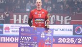 ЋЕРКЕ ЋЕ МЕ УПАМТИТИ КАО ИГРАЧА: Коректор Радничког Младен Бојовић у 40. години освојио прву титулу првака Србије у одбојци