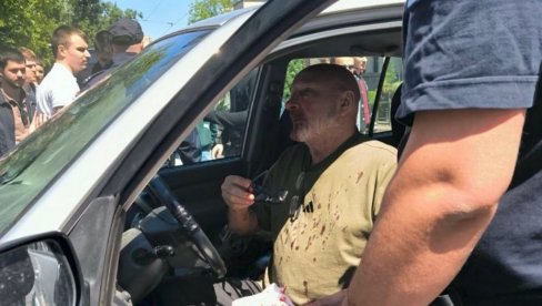BLOKADERI LINČOVALI ČOVEKA: Siledžijstvo, batinjanje i nasilje je jedina njihova politika!