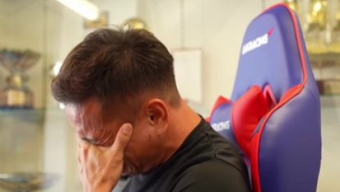 ČISTA EMOCIJA! Saznao da će igrati na Svetskom prvenstvu u 39. godini pa briznuo u plač (VIDEO)