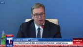 ”ТО ЈЕ ВЕЛИКИ ПРОЈЕКАТ” Вучић: Верујем да са Азербејџаном можемо 2027. да кренемо да градимо гасну електрану код Ниша
