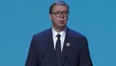 VUČIĆ SE OBRATIO NA SVETSKOM URBANOM FORUMU U BAKUU: Dragi prijatelji, nadam se da ću vas videti na Ekspu 2027. (VIDEO)