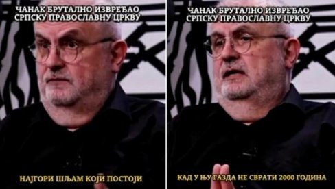 REČI SEPARATISTE ZGROZILE JAVNOST: Antisrbin Nenad Čanak vređao SPC usred Sarajeva!