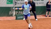 ŠTETA! Dušan Lajović posle velike borbe eliminisan u 1. kolu kvalifikacija za Rolan Garos