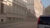 SNAŽNA EKSPLOZIJA GASA PRETVORILA ZGRADU U PRAH: Traga se za zatrpanima, spasioci kopaju golim rukama (VIDEO)