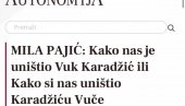 АУТОШОВИНИЗАМ ЈЕ ТЕШКА БОЛЕСТ: Дејан Вукелић се огласио поводом напада блокадера на српске вредности  (ФОТО)