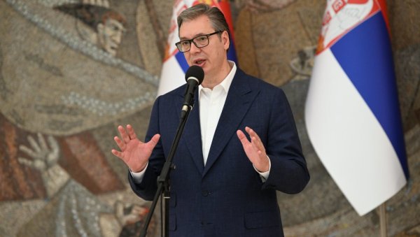 РЕЖИМИ ПОЛА ПОТА И ИДИЈА АМИНА ДА ИМ ПОЗАВИДЕ Вучић о лудилу блокадера: Да некоме бране да се рукује...