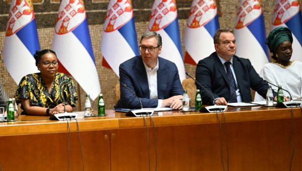 ВИ СТЕ МОСТ ПРИЈАТЕЉСТВА И БОГАТСТВО СРБИЈЕ Вучић о студентима из Африке