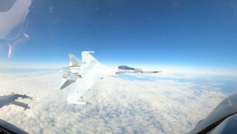 DRAMA NA NEBU: Dva ruska lovca presrela britanski avion iznad Crnog mora