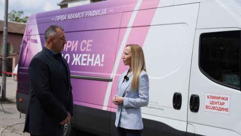 ПОКРЕТНИ МАМОГРАФ У ВРШЦУ: Више од 900 жена чека преглед
