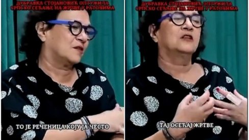 Идеолог блокадера Дубравка Стојановић поново напала српске жртве