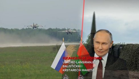 SNIMLJENA AKCIJA SA NUKLEARNIM RAKETAMA Oglasio se Putin: Tenzije rastu, naša nuklearna trijada je garant ravnoteže