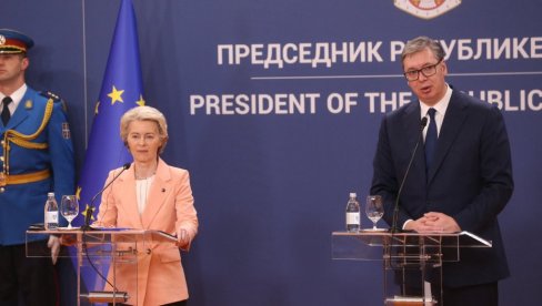 U CRNU GORU IDEM NA POZIV URSULE FON DER LAJEN DA RAZGOVARAM SA NJIMA Vučić: Imali su za 50 odsto višu platu,  danas nemaju višu platu