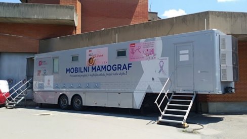 MOBILNI MAMOGRAF U PETROVCU NA MLAVI: Pregledi svakog dana od 26. maja do 9. juna