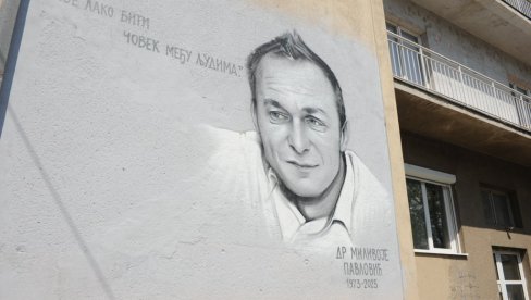 MURAL ZA DOBROG DOKTORA: Kraljevčani čuvaju uspomenu na preminulog lekara Milivoja Pavlovića
