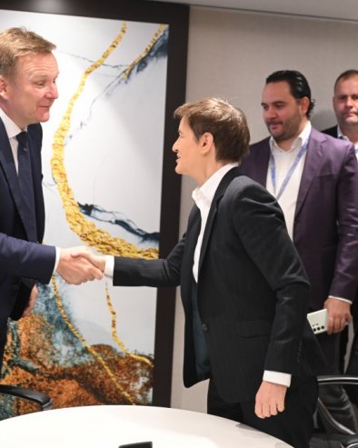 ДИПЛОМАТСКИ СУСРЕТИ НА ГЛОБСЕЦ 2026: Ана Брнабић разговарала са Окамуром и Соренсеном
