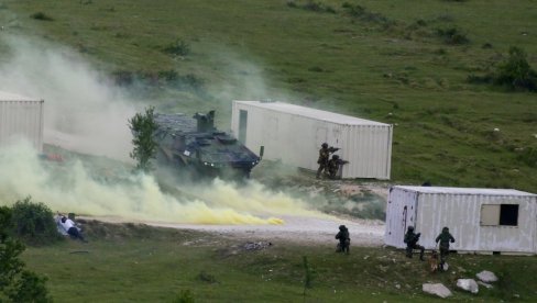 TAKTIČKA POKAZNA VEŽBA KOD BUJANOVCA: Učestvovalo 600 pripadnika Vojske Srbije i NATO (VIDEO)