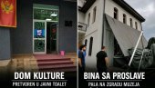 DOM KULTURE PRETVOREN U TOALET, BINA OŠTETILA MUZEJ: Skandali tokom obeležavanja Dana nezavisnosti u Bijelom Polju (FOTO)