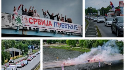 НАРОД ЈЕ РЕКАО СВОЈЕ: Величанствене слике подршке Александру Вучићу преплавиле Србију (ВИДЕО)