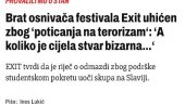 УСТАШЕ БРАНЕ И ТЕРОРИСТЕ У СРБИЈИ: Директно се мешају у наше послове па умањују дело брата директора ЕГЗИТА