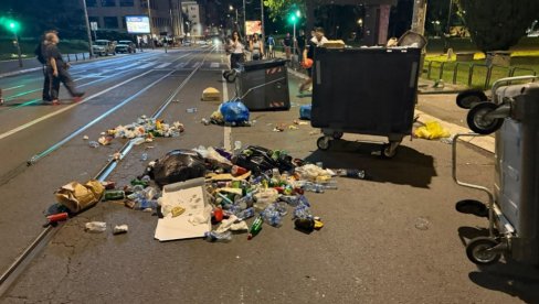 PUKLA ISTINA NA N! - REPORTER: Studenti su UNIŠTILI centralnu beogradsku ulicu!
