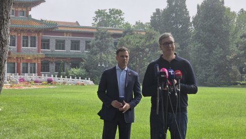 VUČIĆ IZ PEKINGA: Najvažniji deo posete je tek sutra, velika očekivanja od sastanka sa Sijem