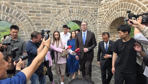 KINA PRIJATELJ I POUZDAN PARTNER SRBIJE Vučić: Ponosan sam što smo pratili principe međunarodnog javnog prava
