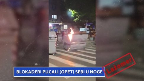 LAŽOMER: Blokaderi pucali (opet) sebi u noge (VIDEO)