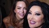 МЕЂУ ЊИМА И НИКОЛИНА ПИШЕК: Драгана Мирковић после концерта Тање Савић славила са пријатељима у Загребу (ФОТО)