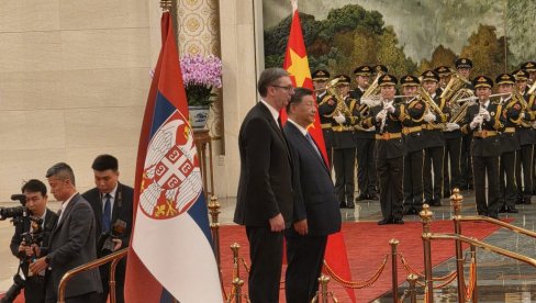 PONOSAN SAM Vučić: Srbija je mala po veličini, ali velika po ugledu, doslednosti i prijateljima koje ima u svetu