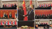 NA PONOS SRBIJI! ISTORIJSKA POSETA VUČIĆA KINI: Srpskom predsedniku, predsednik Kine uručio naveći orden te države (VIDEO)