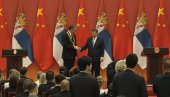 ВУЧИЋ НИКАДА НИЈЕ ОКЛЕВАО ДА ГЛАСНО ГОВОРИ Моћне речи председника Сија на додели Ордена пријатељства српском председнику