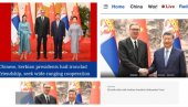 KINESKI MEDIJI NE PRESTAJU DA BRUJE O VUČIĆU: Predsednik Srbije sve vreme glavna vest (FOTO)