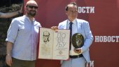 KROZ JEZIK SE DUŠA NAJBOLJE SLUTI: Pesniku Nenadu Šaponji uručena nagrada Meša Selimović za zbirku Blizanac vremena (FOTO)