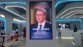 DETALJ IZ FABRIKE ROBOTA: Na ekranu se vrte ove Vučićeve reči (VIDEO)