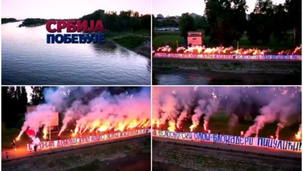 БЛОК 70 ПОСЛАО ПОРУКУ БЛОКАДЕРИМА: „Страни новац неће победити Србију“ (ВИДЕО)