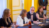 SARADNJA U OBLASTIMA KULTURE I OBRAZOVANJA: Maja Gojković sa gradonačelnicom sedmog distrikta Pariza, Rašidom Dati
