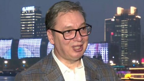 У ТИВТУ ОЧЕКУЈЕМ ДОБРЕ РАЗГОВОРЕ Вучић истакао: Наставићу да водим политику у интересу Србије