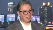 У ТИВТУ ОЧЕКУЈЕМ ДОБРЕ РАЗГОВОРЕ Вучић истакао: Наставићу да водим политику у интересу Србије