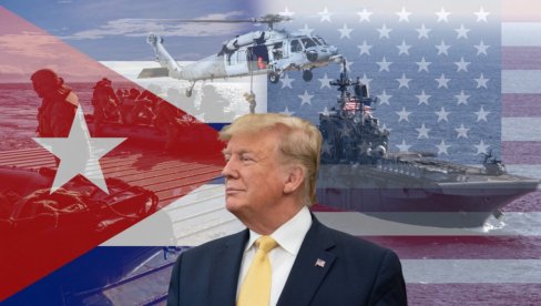 СВЕ ЈЕ СПРЕМНО ЗА АМЕРИЧКИ УДАР НА КУБУ? Чека се још само Трампово зелено светло! Носачи авиона и маринци су већ у