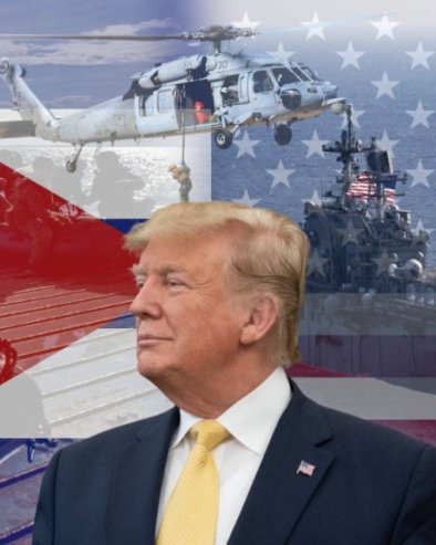 СВЕ ЈЕ СПРЕМНО ЗА АМЕРИЧКИ УДАР НА КУБУ? Чека се још само Трампово зелено светло! Носачи авиона и маринци су већ у