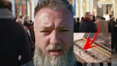 NE TROŠITE VREME U REDU ZA POJAS BOGORODICE Otac Predrag upozorio sve koji čekaju ispred Hrama: Prekrstite se, celivate i kažite amin