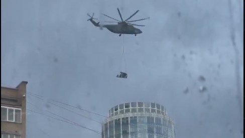 РУСИЈА ПОЈАЧАВА ОДБРАНУ МОСКВЕ: Поставља нове Панцир системе на кровове зграда (ВИДЕО)
