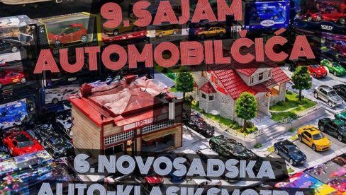 UZ IGRAČKE I „OLD TAJMERI“: U nedelju u Novom Sadu sajam automobilčića i auto klasik smotra